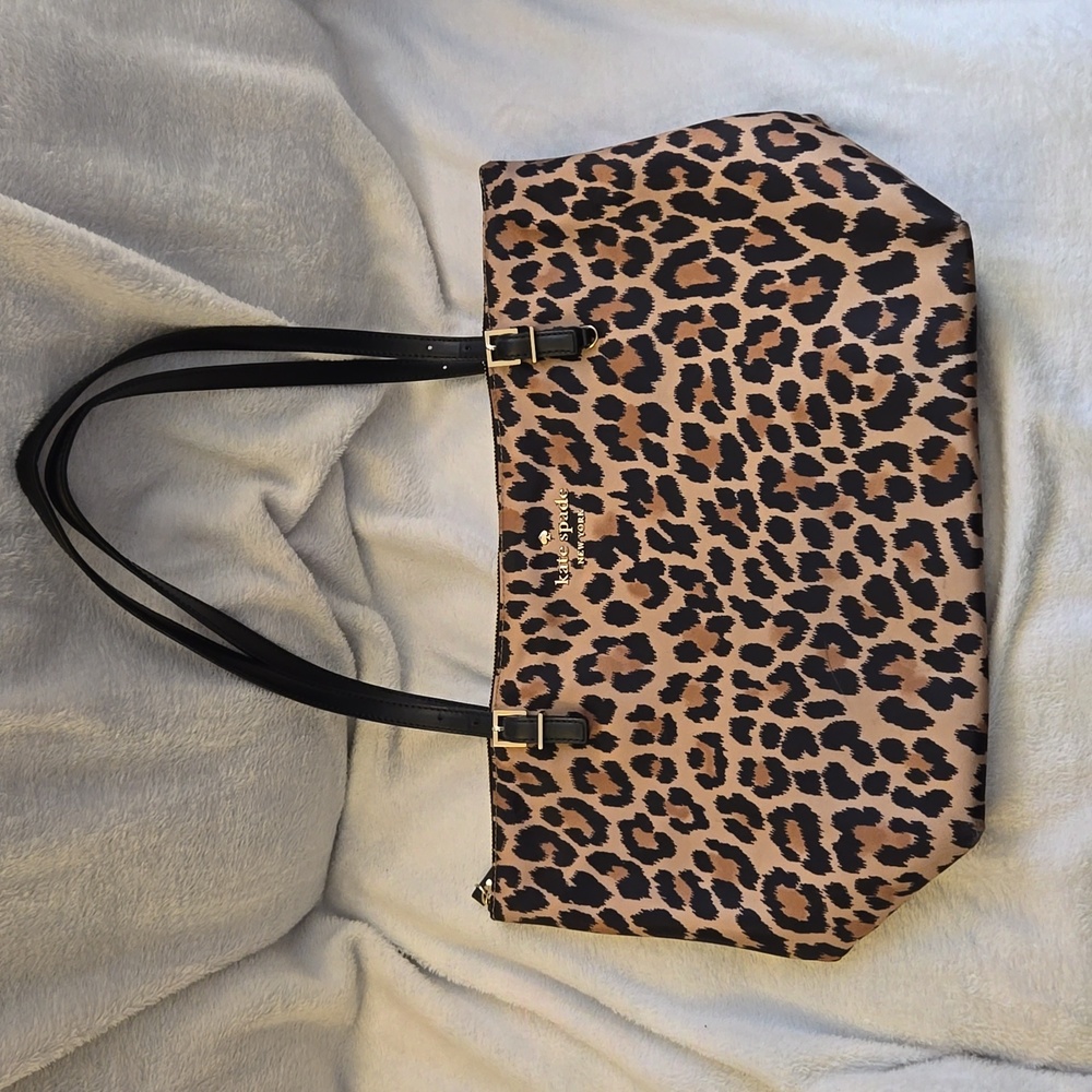 KATE SPADE NEW YORKWatson Lane Leopard Small Maya Tote